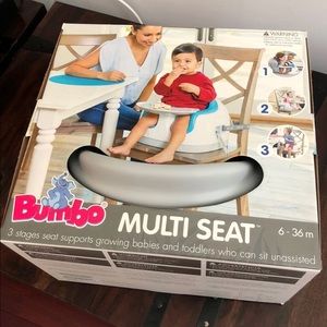 Brand new Bumbo seat grey